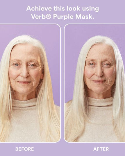 Formulated with pro-grade violet pigment and açai extract, purple mask brightens, hydrates and softens the hair while toning. Designed for reducing brassiness on highlighted, colored or natural blondes and grays. Reduces brassiness by 14%.*