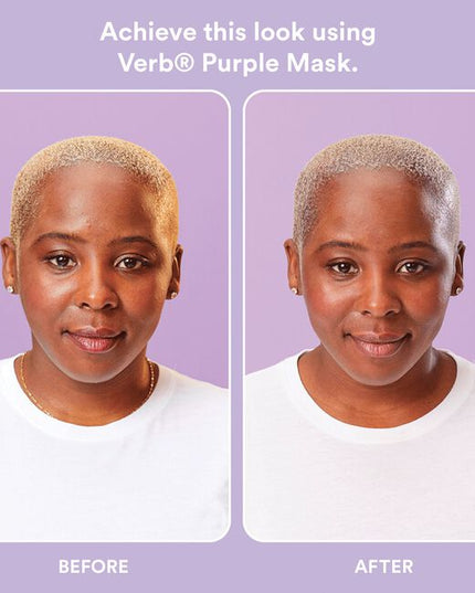 Formulated with pro-grade violet pigment and açai extract, purple mask brightens, hydrates and softens the hair while toning. Designed for reducing brassiness on highlighted, colored or natural blondes and grays. Reduces brassiness by 14%.*