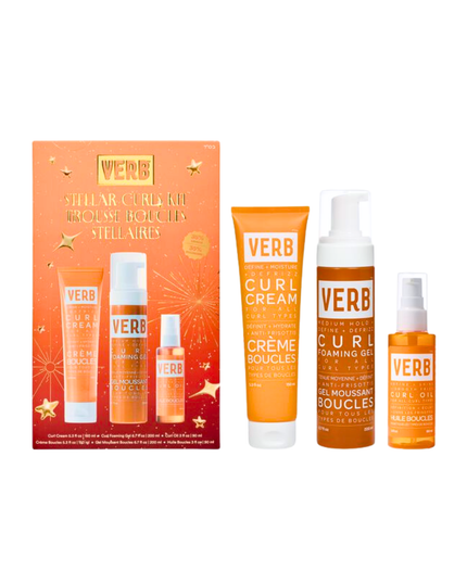 This trio nourishes every strand, bringing lightweight definition, frizz control and hydration into perfect orbit.