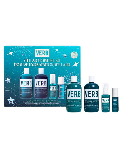 This 4-piece set nourishes dry hair, smooths strands and leaves behind a subtle scent that stays with you like a dream. 