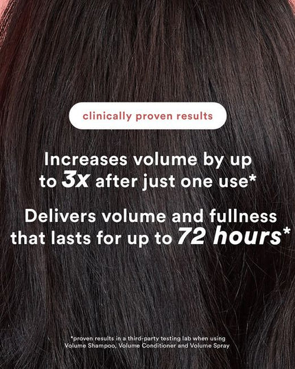 A lightweight volumizing spray that amplifies hair for a full-bodied, all-over lift and flexible finish that keeps hair from falling flat.