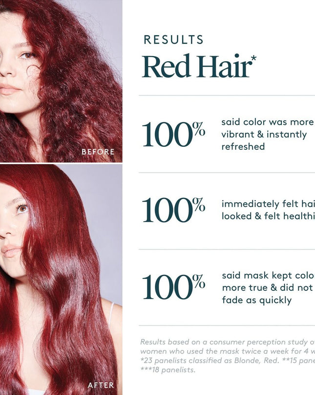 Virtue ColorKick Illuminating Mask protects and maintains hair color between services by providing intense hydration, reflective luminosity, and color vibrancy, as well as solar and heat protection to keep shades from dulling and drying out.