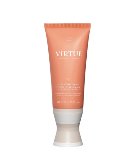 Virtue® Curl Conditioner weightlessly detangles, de-frizzes, nourishes, and hydrates without weighing down curls. It repairs cuticle damage, rejuvenates elasticity, and protects against humidity, heat, and environmental damage for soft, silky, and strong curls.