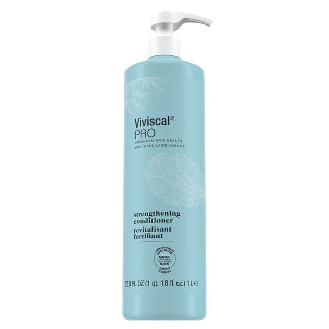 Viviscal PRO Thickening Conditioner provides lightweight moisture, promoting the appearance of healthy looking hair growth.
