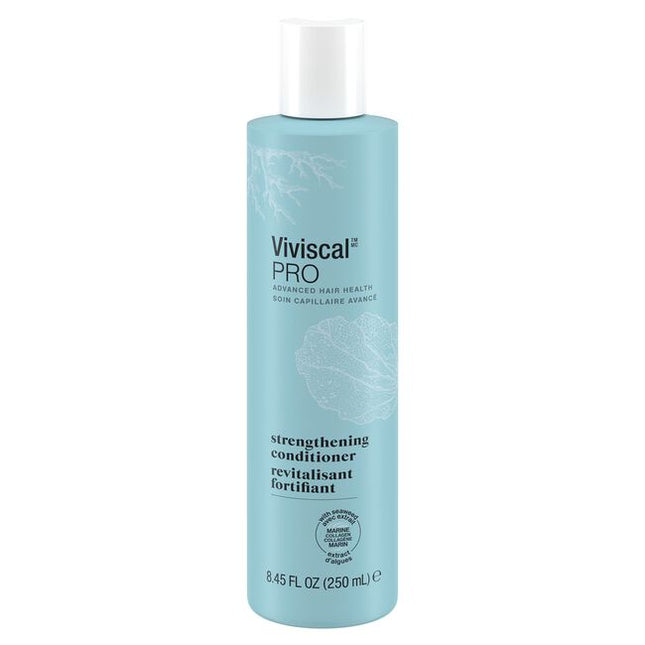 Viviscal PRO Thickening Conditioner provides lightweight moisture, promoting the appearance of healthy looking hair growth.