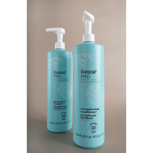 Viviscal PRO Thickening Shampoo gently cleanses hair and scalp leaving hair looking thicker and fuller.