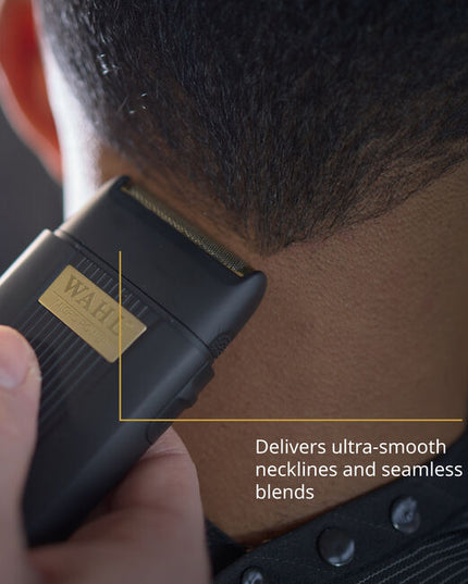 Introducing the NEW Wahl Micro Power Finishing Tool! This small, single-foil shaver is a must-have for precision haircuts. This powerful super close finishing tool is excellent for detail work and hard to reach areas. The Wahl Micro Power Finishing Tool features a convenient USB-C charging as well as a spare foil and cutter bar.