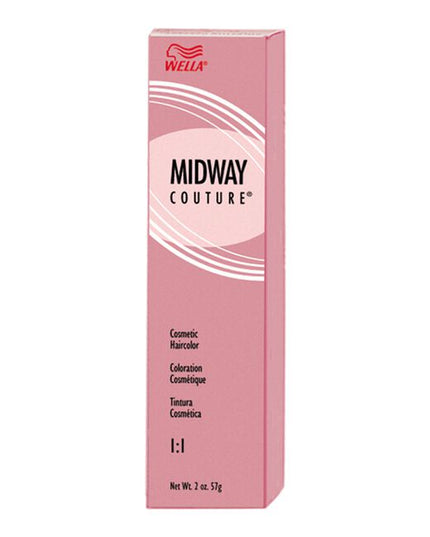 Midway Couture Demi-Plus Hair color is the perfect solution for clients who want natural-looking gray blending and the lastingness of a permanent color with the gentleness of a semi-permanent color. The specialized ingredients allow up to 75% gray/white coverage with only slight tonal changes, creating brilliant hair color with multi-dimensional highlights.