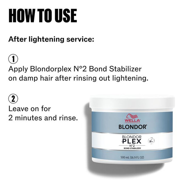 Discover Wella's exclusive* technology with the Opti pH System that helps reconstruct inner hair bonds (structure) for stronger hair during /after lightening and color services whilst ensuring perfect lifting &amp; color results. No. 2 Bond Stabilizer further strengthens the hair bonds and rebalances the pH factor.