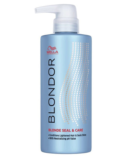 Think Blonde! As clients ask to lighten up for warmer weather, Blondor empowers you to achieve beautiful results across the full spectrum of blond hair. Blonde Seal & Care stops oxidation, seals the cuticle and adds shine to blonde hair.