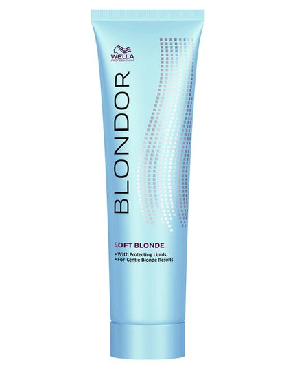 Think Blonde! As clients ask to lighten up for warmer weather, Blondor empowers you to achieve beautiful results across the full spectrum of blond hair.

Blondor Soft Blonde Cream offers excellent lightening with simplified mixing and application. Blondor has the speed performance of a powder lightener with the gentleness of a true cream. It's excellent for on and off-scalp lightening, and all highlighting techniques. Creates natural looking blondes and gives predictable results.