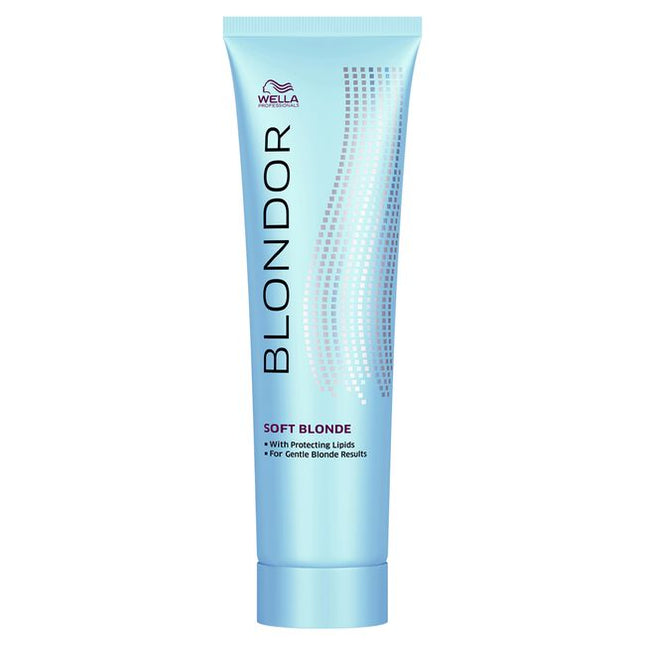 Think Blonde! As clients ask to lighten up for warmer weather, Blondor empowers you to achieve beautiful results across the full spectrum of blond hair.

Blondor Soft Blonde Cream offers excellent lightening with simplified mixing and application. Blondor has the speed performance of a powder lightener with the gentleness of a true cream. It's excellent for on and off-scalp lightening, and all highlighting techniques. Creates natural looking blondes and gives predictable results.