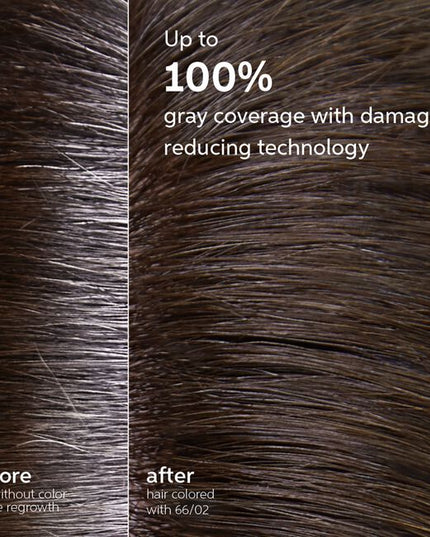 Wella's purest permanent hair color, Koleston Perfect is the first and only professional hair color that combines uncompromised color performance with Metal Purifier and ME+ dye technology for true-to-tone color and protection from damage. Nothing has been proven gentler to hair than Koleston Perfect for permanent color performance.