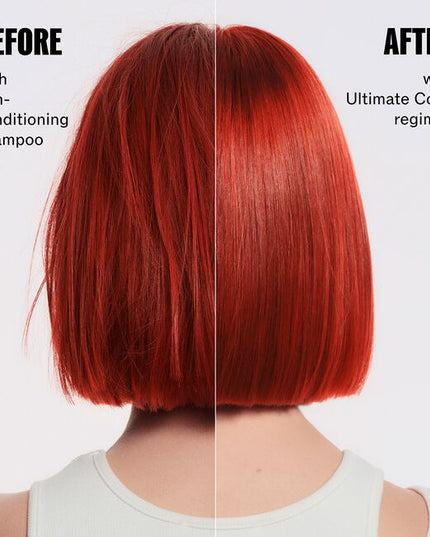 Acidic post-color antioxidant treatment for instant color lock & protection. Replenishes & balances pH level, helping to maintain color results. Patented technology.