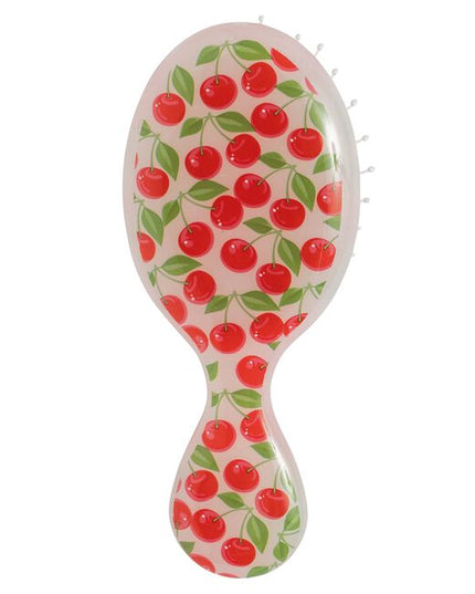 Meet the Mini Detangler An on-the-go brush that helps hair stay strong and healthy! The Mini Detangler gently loosens knots on wet or dry hair without pulling or snagging.