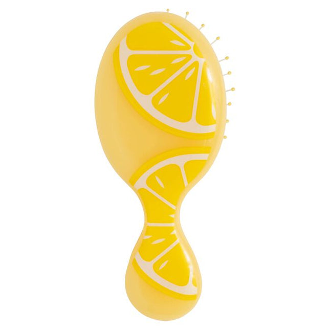 Meet the Mini Detangler An on-the-go brush that helps hair stay strong and healthy! The Mini Detangler gently loosens knots on wet or dry hair without pulling or snagging.