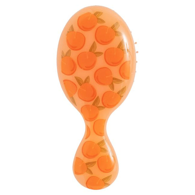 Meet the Mini Detangler An on-the-go brush that helps hair stay strong and healthy! The Mini Detangler gently loosens knots on wet or dry hair without pulling or snagging.