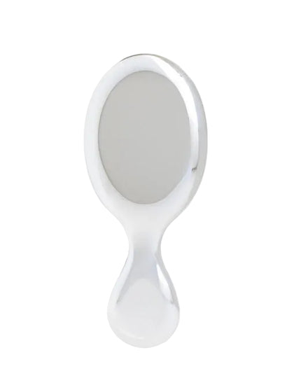 Wet Brush Festive Finish Mini Detangler Silver features a sleek metallic chrome finish and gently detangles wet or dry hair with less breakage. Its compact size makes it great for on-the-go use