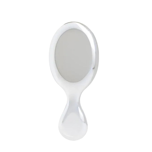 Wet Brush Festive Finish Mini Detangler Silver features a sleek metallic chrome finish and gently detangles wet or dry hair with less breakage. Its compact size makes it great for on-the-go use