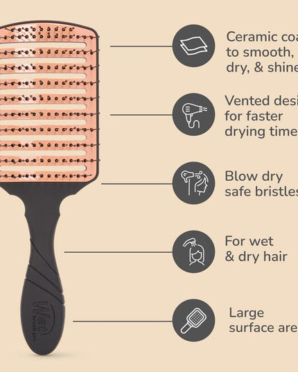 Revolutionizing hair styling, one brush at a time. With consumers increasingly seeking faster, healthier ways to style their hair, Ceramic Speed Dry Paddle stands at the intersection of style, speed, and care.