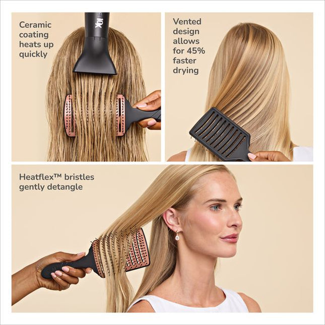 Revolutionizing hair styling, one brush at a time. With consumers increasingly seeking faster, healthier ways to style their hair, Ceramic Speed Dry Paddle stands at the intersection of style, speed, and care.