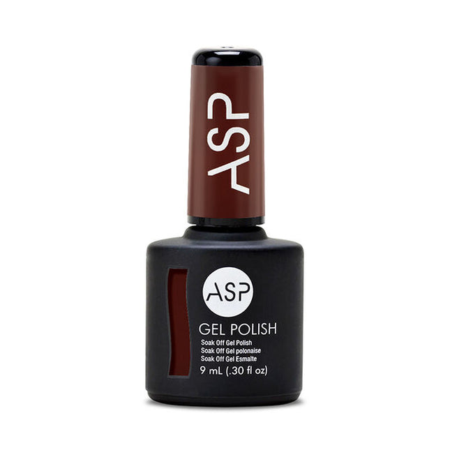 ASP Soak-Off Gel Polish is a 100% pure gel formula that applies like polish giving you a high shine gel manicure that lasts up to two weeks. ASP Soak-Off Gel Polish can be cured under an LED or UV lamp and Soaks Off with acetone.