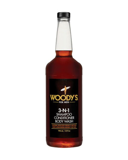 Tall, Dark and Handsome 3-n-1 Shampoo, Conditioner and Bodywash. This paraben-free base gives you the most incredible skin and hair feel. Cleansing and conditioning without having to slap on any extra creams or lotions. Its robust Woody's fragrance sets the mood.