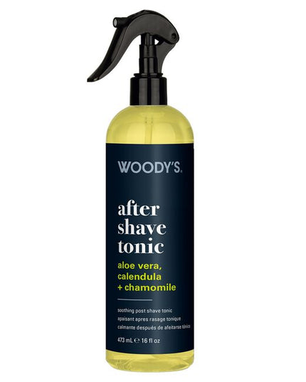 Woody's After Shave Tonic isn't your average splash-n-go it’s a high-performance finish that cools, calms, and resets your skin in seconds. One hit and you're back in control, ready to face what's next. Formulated with Aloe Vera, Calendula and Chamomile, this powerful tonic hydrates and repairs post-shave skin with ease. It soothes irritation, reduces redness, and restores your skin's natural edge without the sting.