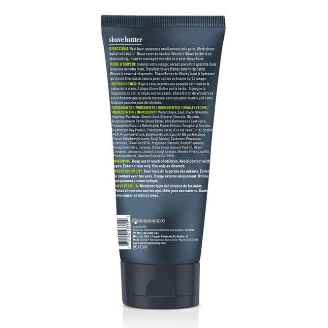 Your shave just leveled up. Woody's Shave butter is here to cut out the roughness and add a whole new dimension to your grooming routine. Imagine a shave so smooth you forget what razor drag feels like. 
