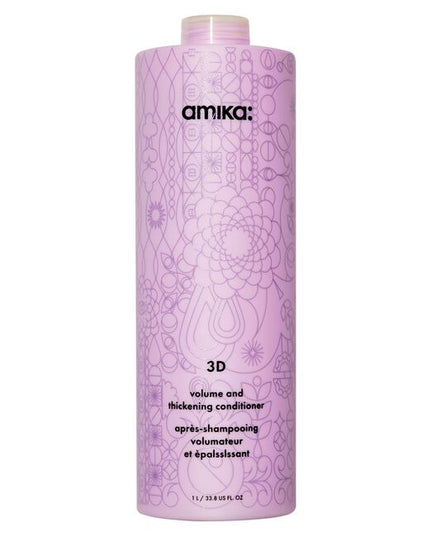 Lightweight conditioner provides the ultimate thickening boost for big results with a voluminous finish.