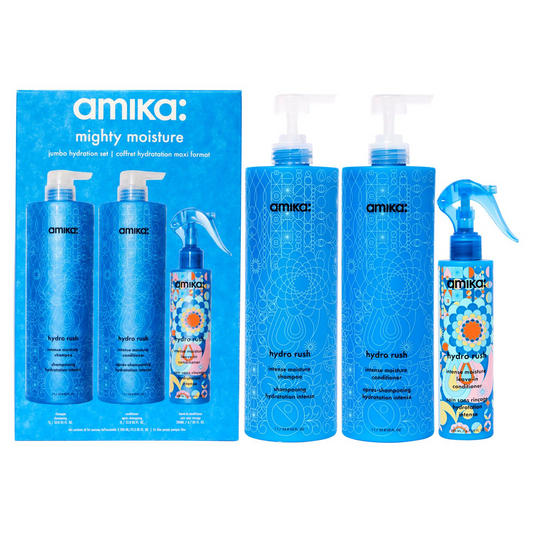 amika - Mighty Moisture Jumbo Hydration Set