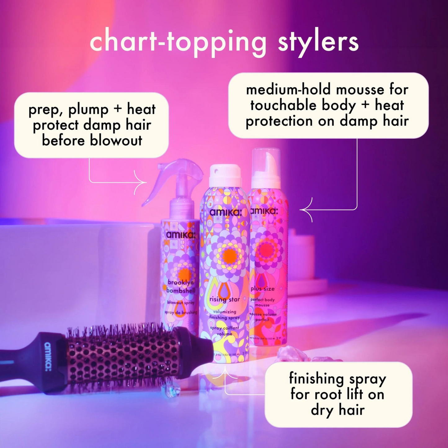 amika - Rising Star Volumizing Finishing Spray