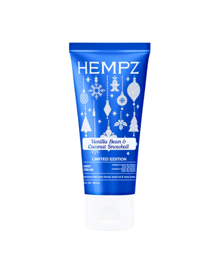 The sweetest scent of the season—Vanilla Bean &amp; Coconut Snowball. 3-fluid-ounce tube.