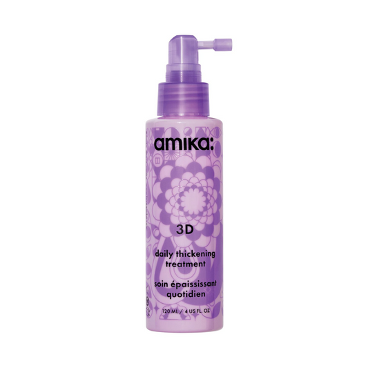 amplify your style and set a strong foundation with 3d daily thickening treatment. containing redensyl™*, a patented blend of ingredients that sets the foundation for hair growth, this scalp treatment promotes the appearance of thicker-, denser-, and