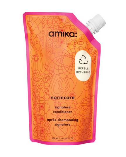 Packed with nutrient-rich sea buckthorn, normcore signature conditioner leaves hair 7x more conditioned* and results in nourished + soft hair. ​​