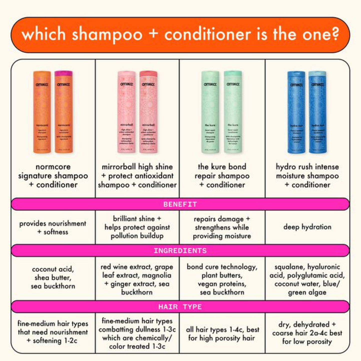 amika - Normcore Signature Shampoo
