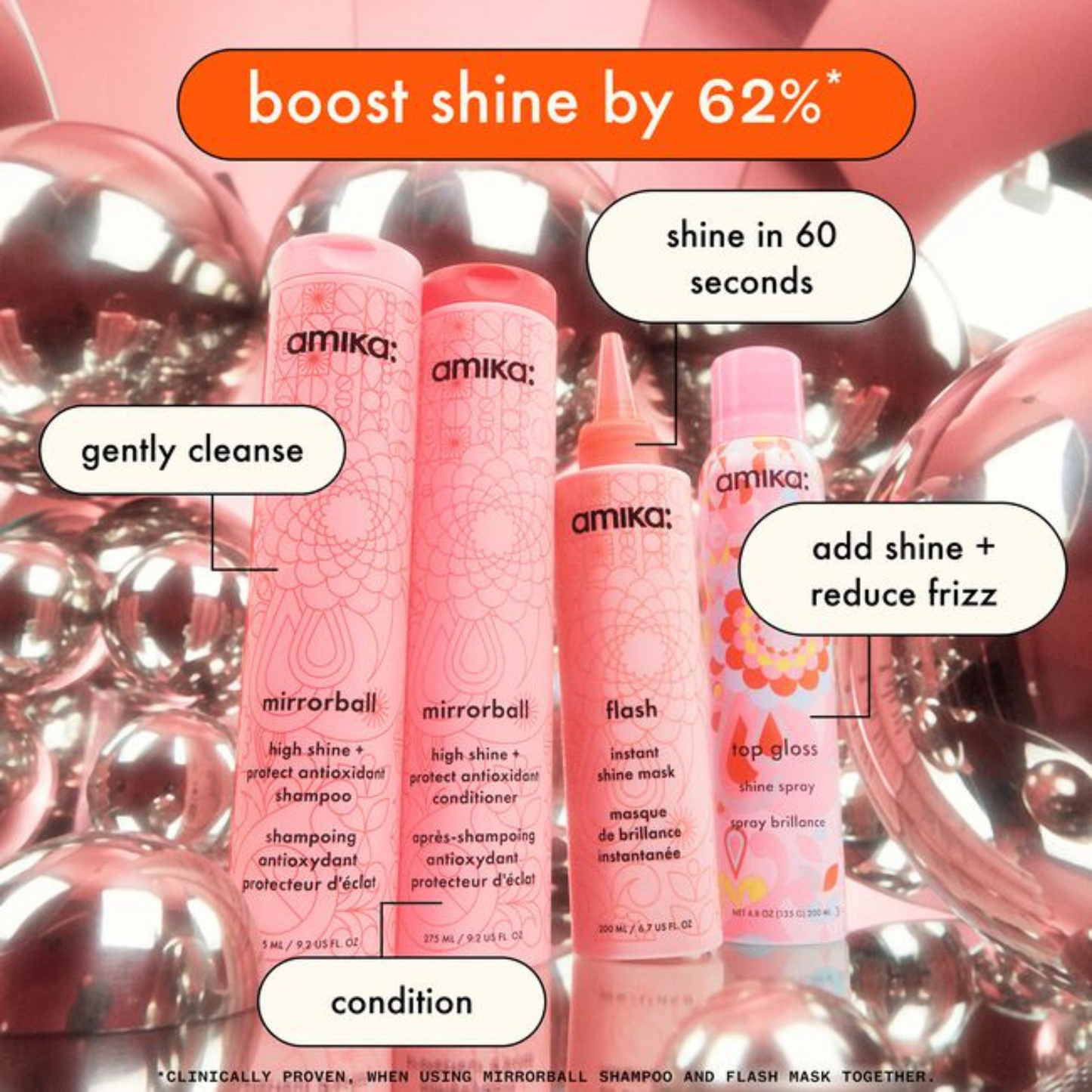 amika - Top Gloss Shine Spray