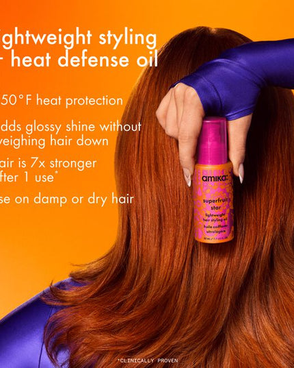 Supersized Superfruit Nourish + Style Set Include:

(1) - Normcore Shampoo, 33.8 fl. oz.
(1) - Normcore Conditioner, 33.8 fl. oz.
(1) - Liter Pump, Set of 2
(1) - Superfruit Star Styling Oil, 1.7 fl. oz.