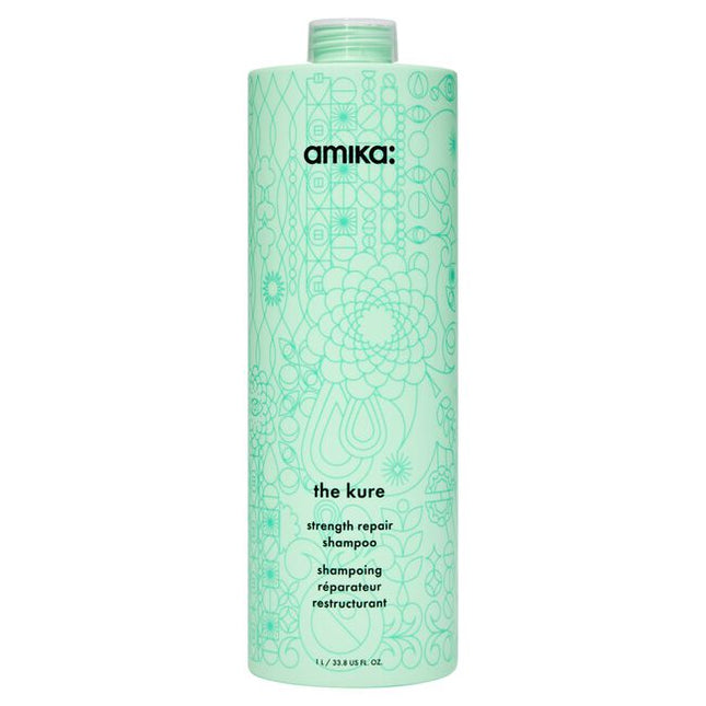 This gentle shampoo is clinically proven to strengthen damaged strands caused by everyday stressors, heat, and chemical treatments. It's packed with bond fortifying technology, plant butters, and vegan proteins to strengthen and bring dry, damaged hair back from its breaking point.