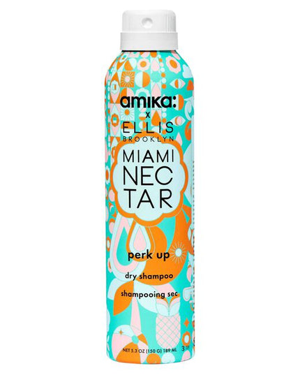 Perk up dry shampoo meets MIAMI NECTAR by Ellis Brooklyn, a limited-edition collaboration that combines the #1 bestselling dry shampoo at salons in the U.S.* with a tropical scent.