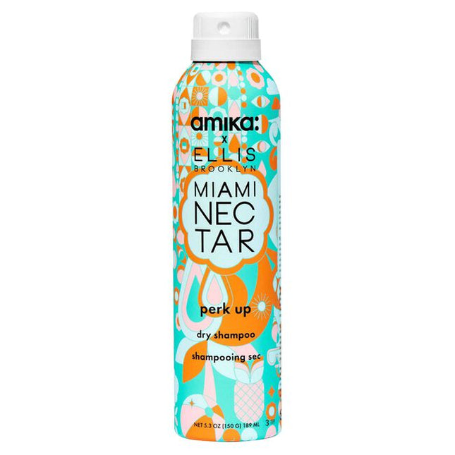 Perk up dry shampoo meets MIAMI NECTAR by Ellis Brooklyn, a limited-edition collaboration that combines the #1 bestselling dry shampoo at salons in the U.S.* with a tropical scent.