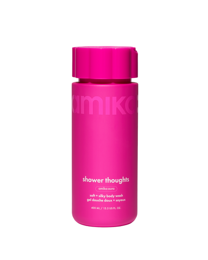 A silky, clinically proven body wash with hydrating glycerin + gentle fruit AHAs that cleanses + softens skin without leaving it stripped.