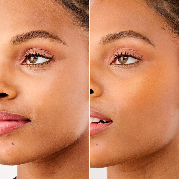 We all know that caterpillar to butterfly was the OG glow-up. Now Butterfly is here to give you an instant glow-up and straight-up glow of your own. This creamy, weightless golden-orange blush boasts a shimmery airbrushed effect that stays on without clogging your pores. And, It’s sweatproof, smudge-proof, humidity-proof. With freshwater pearl and synthetic sapphire in its silky-soft powder, it reflects light so you can glow wherever you go. Nothing left to do but spread your wings and fly.