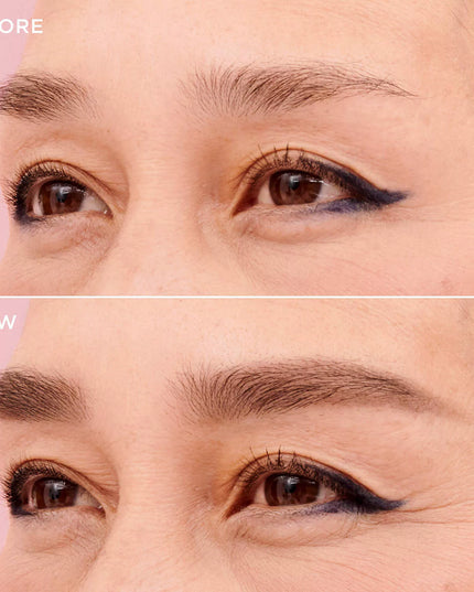 Easy-to-use, volumizing brow pencil that combines fibers AND powder, which adhere to skin hairs to volumize, fill define brows.