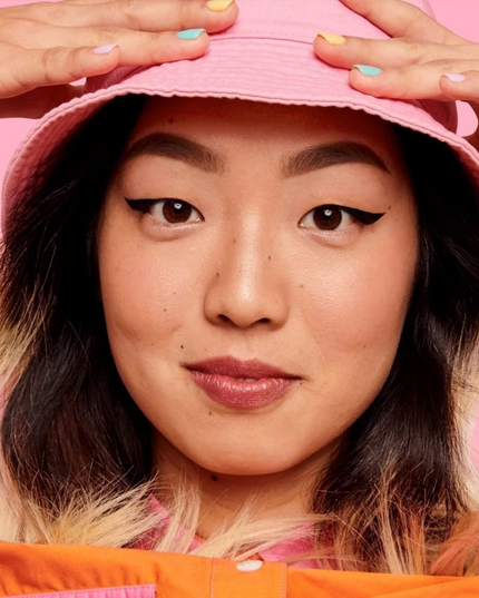 Take control of your brows with Benefit's full-pigment brow pomade! POWmade Waterproof Brow Pomade glides on POWerful color and pairs perfectly with a creamy, waterproof, non-drying formula allows you to fill, sculpt &amp; define brows with natural-looking depth &amp; dimension.