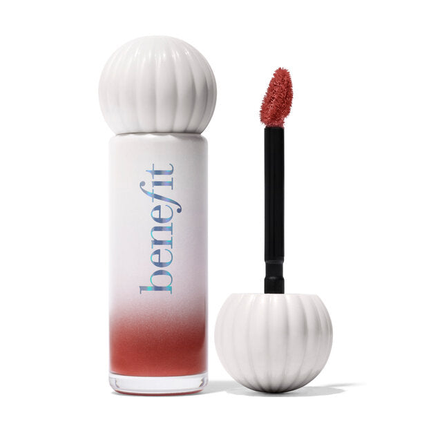 Vacation mode: ON. Take a lip trip to the tropics, where this luscious, longwearing tint awaits you. Glide it on for a splash of moisturizing, kiss-proof color, and a juicy, dewy finish (don't worry, we'll hold your umbrella drink while you get your pool party pout on). It visibly smooths fine lip lines, and the lightweight formula feels balmy and conditioning for all-day comfort. Plus, the custom spoon-shaped applicator easily outlines lips. Another round, anyone?