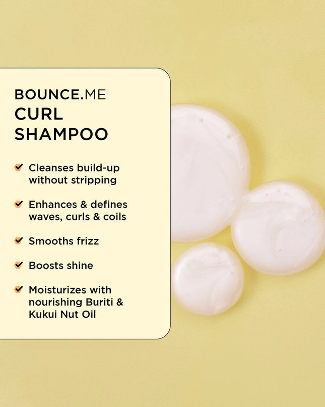 Bouncy, defined, frizz-free curls — in a pastel dream kit. The DesignME Dream Mane Curl Kit is a limited edition four-step routine built around the bestselling BounceME collection. Designed to hydrate, shape, and smooth every curl type, this travel-ready set gives your texture the care it deserves, all tucked into a chic pastel carry case.