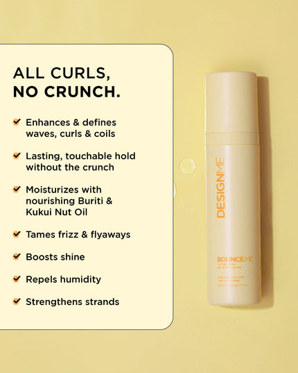 A multitasking product designed to provide hold, moisture, to retain curl and definition for all curl types. This product helps guard against flyaways and frizz in humid conditions and is packed with natural, performance-driven ingredients to strengthen and protect curls.