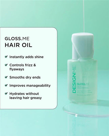 Unwrap the magic of glossy, hydrated strands with this limited-edition holiday kit. Featuring the complete GLOSS.ME hydration and shine collection in mini sizes, this dreamy set is designed to moisturize, smooth frizz, boost shine, and make hair more manageable. Ideal for dry, dehydrated, or frizz-prone hair in need of extra hydration and shine, it’s a whimsical treat for yourself or the perfect way to spread a little holiday glow.