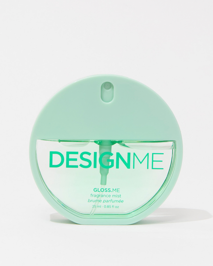 Enjoy the signature GLOSS.ME scent wherever you go with DESIGN.ME GLOSS.ME Fragrance Mist – 25 mL. Designed for both hair and skin, this lightweight fragrance mist leaves you delicately scented without feeling heavy or sticky.